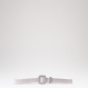 VENUS BELT LA PETITE - Crystal On Silver